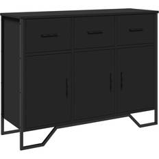 vidaXL 848559 Black Skænk 97x74.5cm
