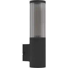 LED - Transparant Wandlampen Eglo Salle Black/Transparent