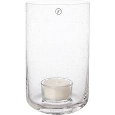 Ernst Glass Transparent Candle Holder 15cm