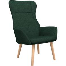 vidaXL 341399 Dark Green Lounge Chair 94cm