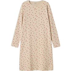 Mädchen Nachthemden Name It Kid's Long Sleeved Nightdress - Peyote (13232975)