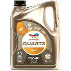 Cuidado del coche y accesorios para vehículos Total Quartz 9000 5W-40 Aceite de motor 5L