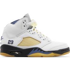 Femme - Nike Air Jordan 5 Sneakers NIKE A Ma Maniére x Air Jordan 5 Retro W - Photon Dust/Black/Diffused Blue/Pale Ivory