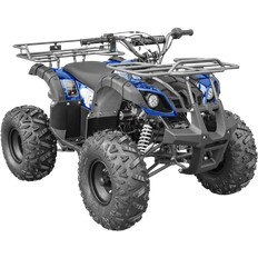 MotoTec Bull 125cc 4 Stroke Gas ATV Blue