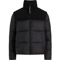 Calvin Klein Homme Vestes Calvin Klein Sherpa Puffer Jacket - Black