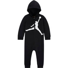 18-24M Monos Nike Baby Jordan Full Zip Coverall - Black (65A594-023)