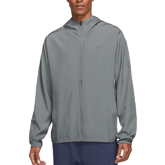 Yoga Jackets Nike Form Men's Dri-FIT Hooded Versatile Jacket - Smoke Grey