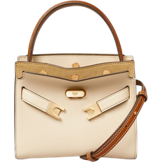 Tory Burch Petite Lee Radziwill Double Bag - New Cream