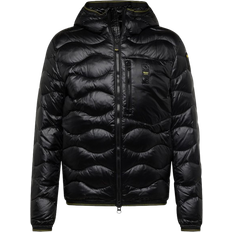 L - Uomo Abbigliamento esterno Blauer USA Lightweight Wave Quilted Jacket - Black