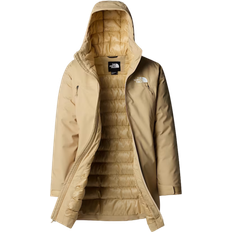 Hiking - Women Coats The North Face Mountain Range Down Parka Women - Khaki Stone