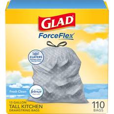 Trash bags Glad Tall Kitchen Drawstring Trash Bags 49.21L