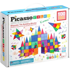 Plastic Construction Kits PicassoTiles Magnetic Tile Building Blocks