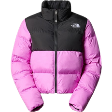 The North Face Saikuru Cropped Jacket Women - Violet Crocus/TNF Black