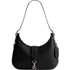 Coach Hamptons Hobo Bag - Silver/Black