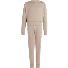 Adidas Junior Future Icons Tracksuit - Wonder Taupe