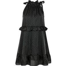 Neo Noir Rida Bedazzled Dress - Black