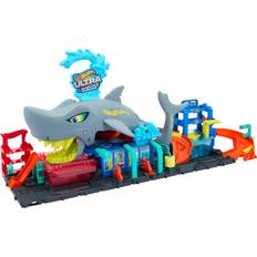 Animale Giocattoli Veicoli Hot Wheels Ultra Shark Car Wash