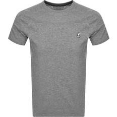 Psycho Bunny Mens Classic Crew Neck T-shirt - Grey Heather