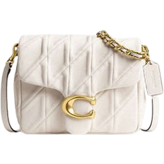 Coach Coach Sacs en Bandoulière, Quilted Washed Leather Times Square Tabby Shoulder en crème Sacs épaulepour dames unisize