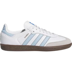 Adidas Junior Samb OG - Cloud White/Clear Sky/Blue