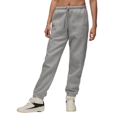 XS Pantaloni Nike Brooklyn Fleece Women's Trousers - Dark Grey Heather/White