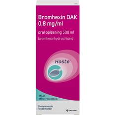 Bromhexin Bromhexin DAK 0.8mg 500ml