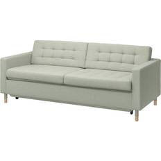 Sofaer med hjul Ikea LANDSKRONA light green Sofa 223cm 3 personers