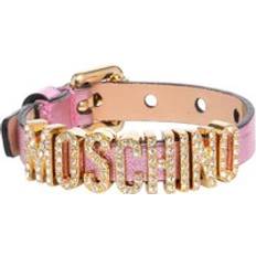 Moschino Logo Lettering Bracelet - Pink