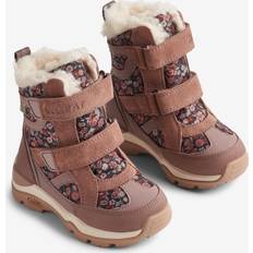 Guld Vintersko Børnesko Wheat Vinterstøvle Trailor Tex - Dusty Rouge
