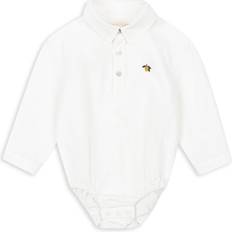 18-24M Skjortor Konges Sløjd Optic White Rolf Bebis Shirt Gots