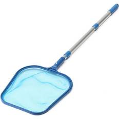 Cleaning Equipment HOD Health & Home Handheld Pool Brushes Nets Leaves Skimmer Rake Net With Telescopic Pole Blue