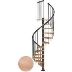 Dolle Spiraltrappor Dolle Montreal Ek Multiplex Antracit Classic3 13T Ø120