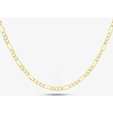 T.H.Baker Figaro Chain HF070-16 - Yellow Gold