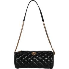 Versace Tasker Versace Black Mini Quilted Lambskin Leather Crossbody Sling Bag