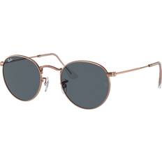Ray-Ban Herre Solbriller på tilbud Ray-Ban Round Metal RB3447 Solbriller Mænd Guld - Rose Gold