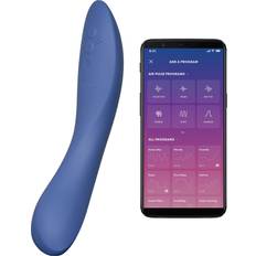 Genopladeligt batteri - Minivibratorer Sexlegetøj We-Vibe Cassini Anal Vibrator Sort Blå