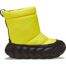 Mies - Pistokkaat Saappaat Crocs OverPuff Boot Boots - Cyber Yellow/Multi