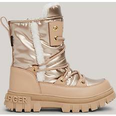 Bronze Boots Tommy Hilfiger Fur Boot Schneeschuhe - Beige