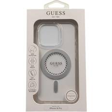 Guess Apple iPhone 16 Pro Handyhüllen Guess IML Rhinestones Case for iPhone 16 Pro