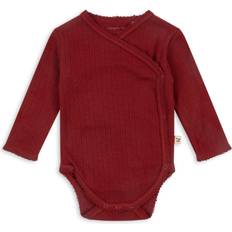 Konges Sløjd S Bodyer Konges Sløjd Minnie Newborn Body GOTS - Red