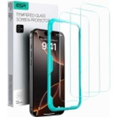 Protecteurs d'Écran ESR tempered-glass displayschutz glas für apple iphone 16 pro max Transparent