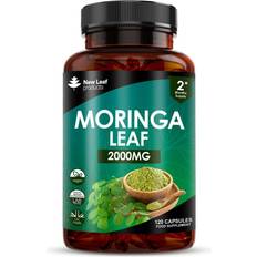 New Leaf Products Moringa Capsules 120 Vegan Capsules