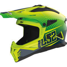 LS2 Motorcycle Helmets LS2 Mx708 Fast Ii Duck Full Face Helmet