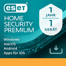 ESET HOME Security Premium Vollversion Lizenz 1 Gerät 1 Jahr (Download)