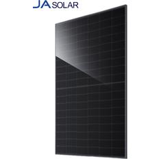 Solar Ja 440watt bifacial black pv panel double glass 26% efficiency