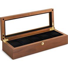 Beco Wallnut Brown Watch Box 5 Watches 309366