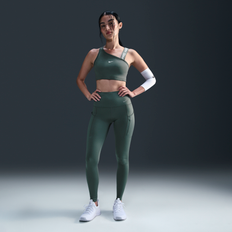 Nike Firm-Support High-Waisted Leggings - Green