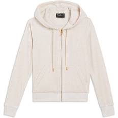 Juicy Couture Beige Kläder Juicy Couture Robertson Gold Dam Hoodie - Oatmeal Marl