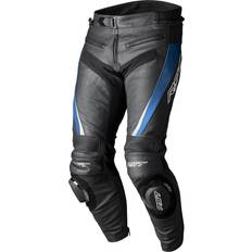 L Motorcycle Trousers Rst TracTech Evo CE Lederhose Kurzes Bein Schwarz/Schwarz/Schwarz