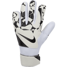 NIKE Kids' Match Jr. Goalkeeper Football Gloves - White/Black/Black